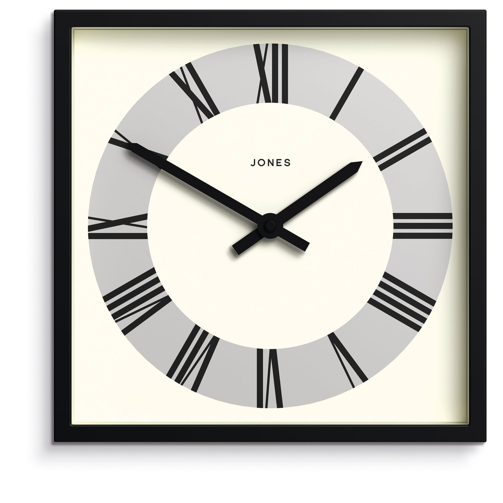 Newgate Jones Box Wall Clock Matte Black